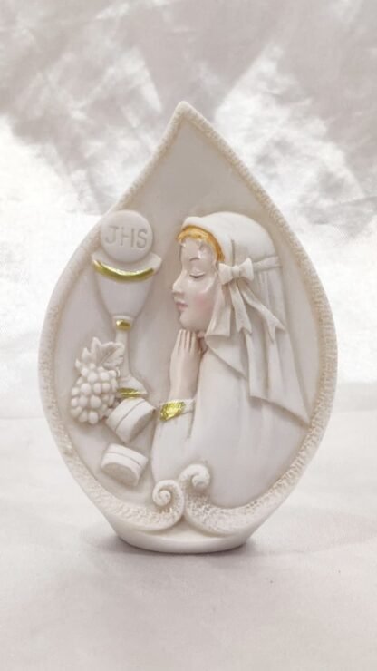 Italian Poly Marble Holy Communion Souvenir Statue (Copy)