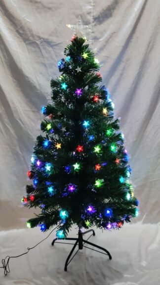 Elegant Pre-Lit LED Christmas Tree - 4 Feet
