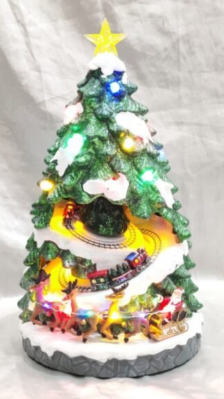 Elegant LED Christmas Tree – 16 Inch