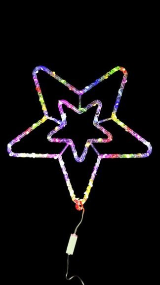 Premium 5-Point Acrylic LED Christmas