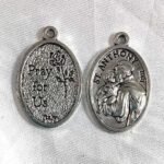 2.5 cm Silver Plated Medal