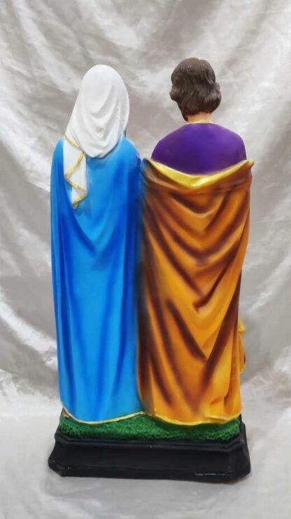 Poly Marble Holy Family Statue - 19 Inch - Image 5