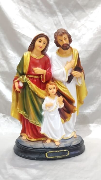 Poly Marble Holy Family Statue - 1 Feet - Image 3