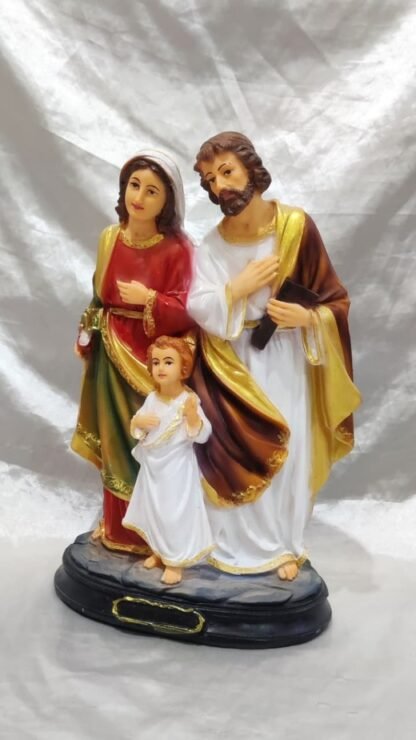 Poly Marble Holy Family Statue - 1 Feet - Image 4
