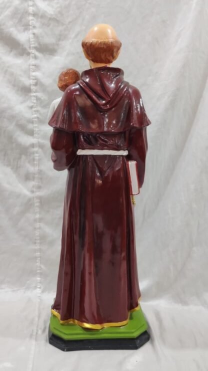 Fiber Saint Antony Devotional Statue - 3 Feet - Image 3