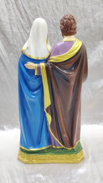Poly Marble Holy Family Statue - 24 Inch - Image 4