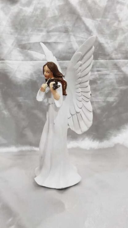 Angel Poly Marble Statue - 6 Inch - Image 3