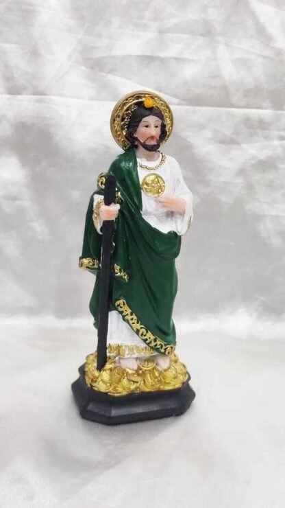 Poly Marble St Jude Statue - 5 Inch - Image 3