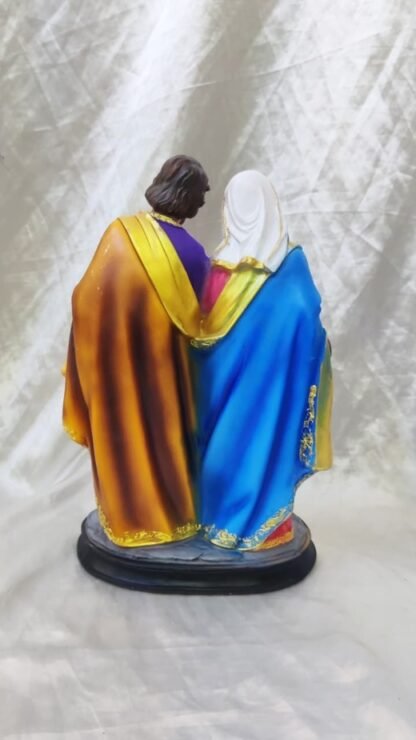 Poly Marble Holy Family Statue - 1 Feet - Image 5