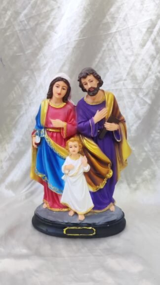 Poly Marble Holy Family Statue - 1 Feet