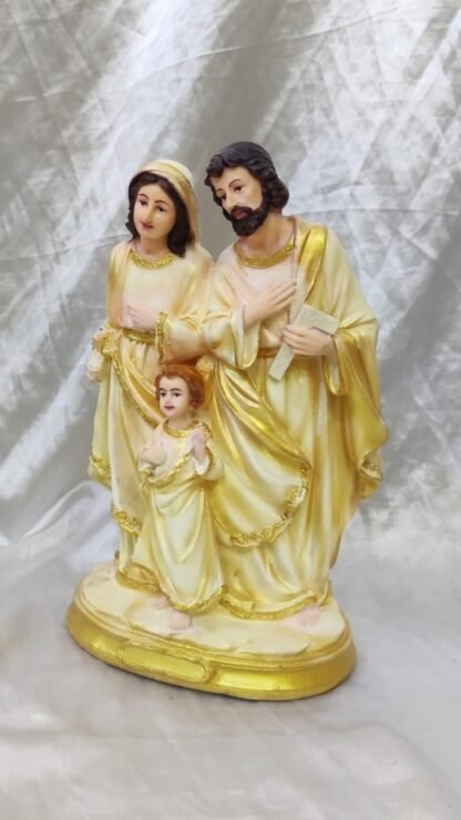 Poly Marble Holy Family Statue - 1 Feet - Image 3