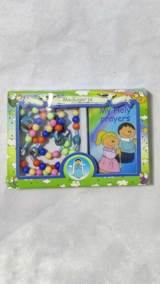 Kids Rosary With Prayer Book