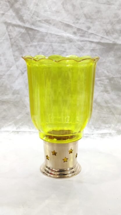 Elegant Brass Candle Stand - 2 Inch - Image 3