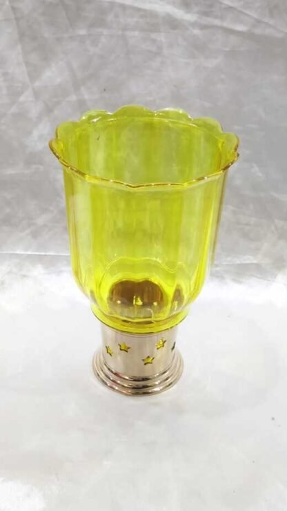 Elegant Brass Candle Stand - 2 Inch - Image 4