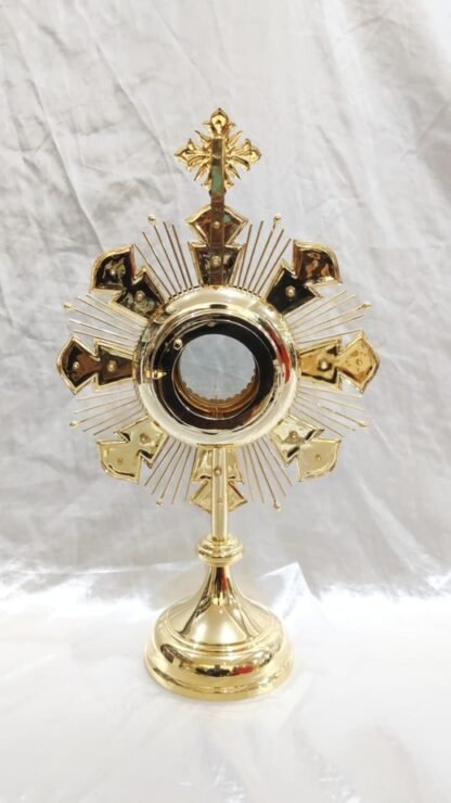 Gold Plated Monstrance  - 20 Inch - Image 5