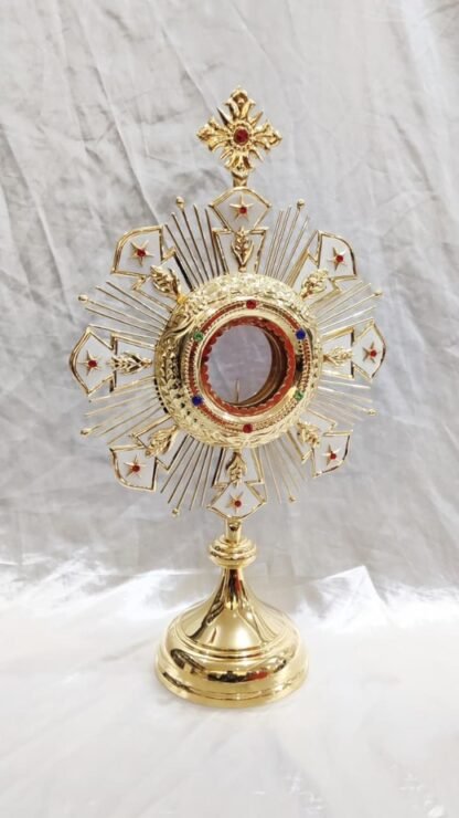 Gold Plated Monstrance  - 20 Inch - Image 3