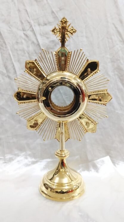 Gold Plated Monstrance - 20 Inch - Image 4