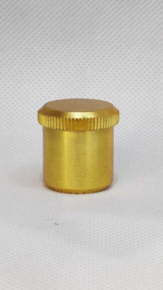 Golden Plated Oil Container - 1 Inch