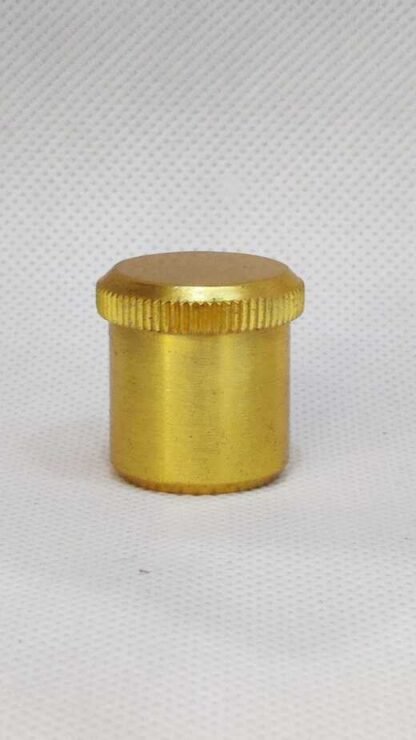 Golden Plated Oil Container - 1 Inch
