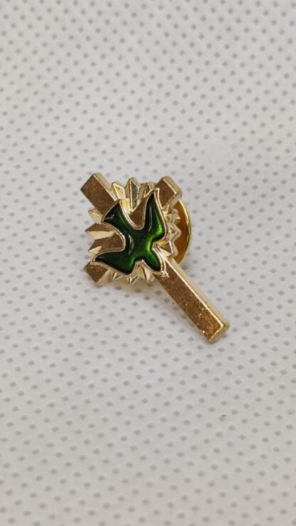 Green Colored Shirt Pin - Image 2