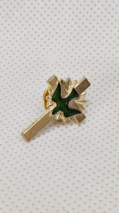 Green Colored Shirt Pin - Image 3