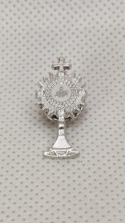 Silver Plated Shirt Pin