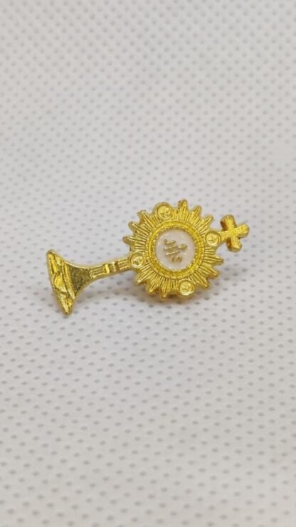 Golden Colored Shirt Pin - Image 3