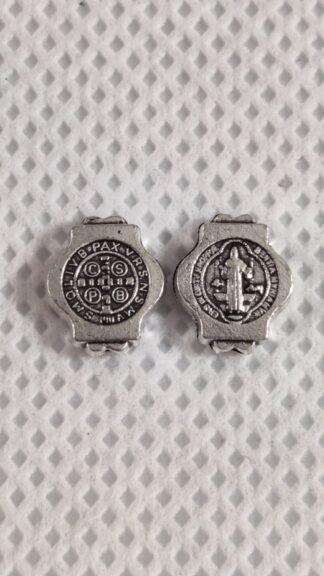 1 cm Silver Plated  Medal