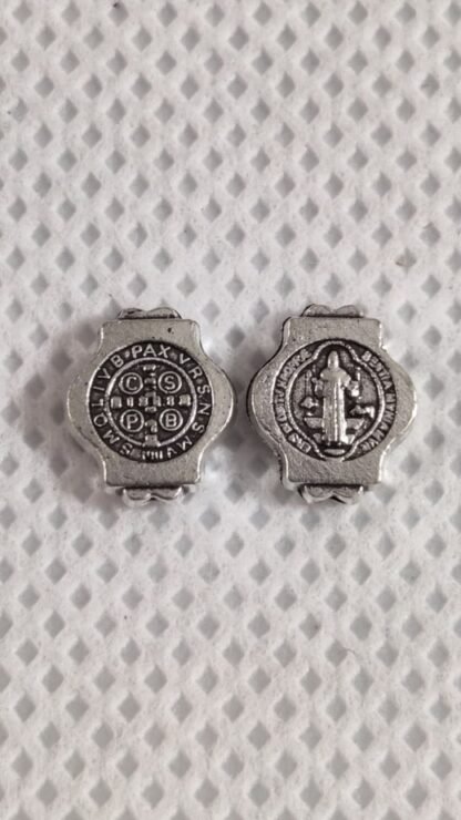 1 cm Silver Plated  Medal