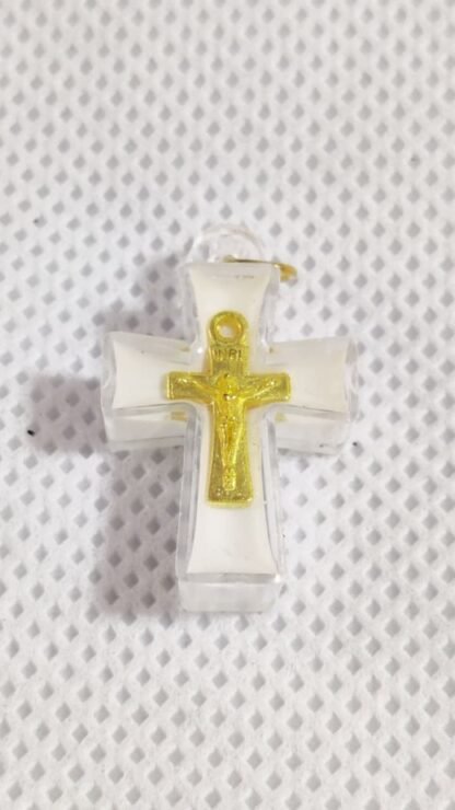 White Cross Pendants - 1 Inch - Image 2