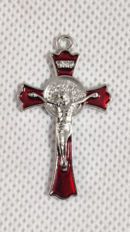 Silver Plated Cross Pendants - 2 Inch