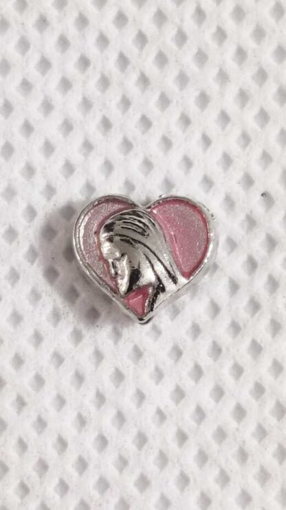 1 cm Silver Plated  Medal