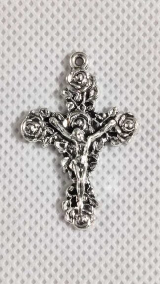 Silver Plated Cross Pendants - 1.5 Inch