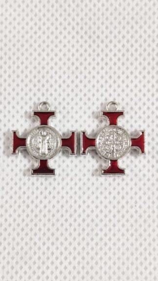 Silver Plated Cross Pendants - 1 Inch