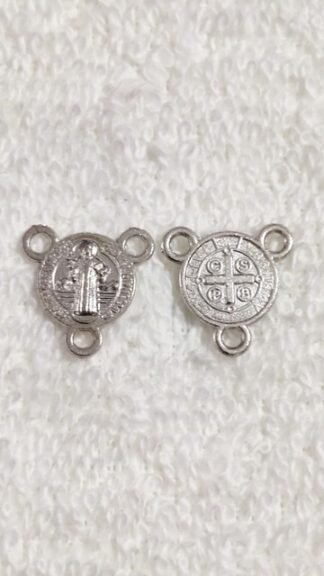 Silver Plated Three Cornered Medal - 1 CM