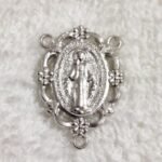 Silver Plated Three Cornered Medal – 2 CM