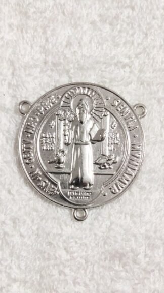 Silver Plated Three Cornered Medal – 4 CM
