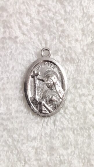 Silver Plated Medal - 2.5 cm