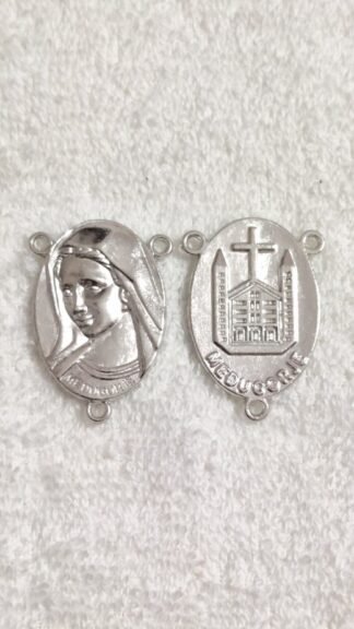 Silver Plated Three Cornered Medal - 4 CM