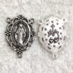 Silver Plated Three Cornered Medal – 2 CM