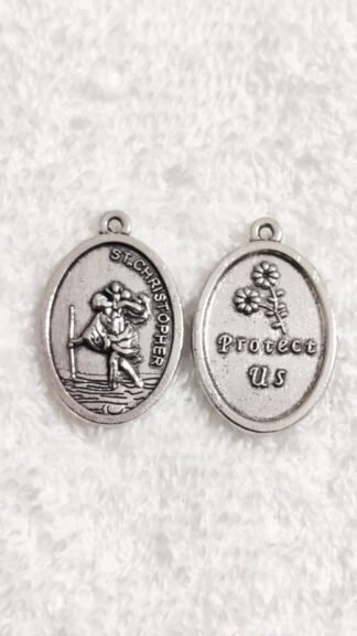 Silver Plated Medal - 2.5 cm