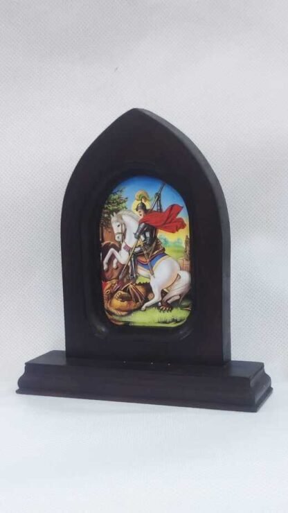 Saint George Wooden Frame - 6 Inch - Image 5