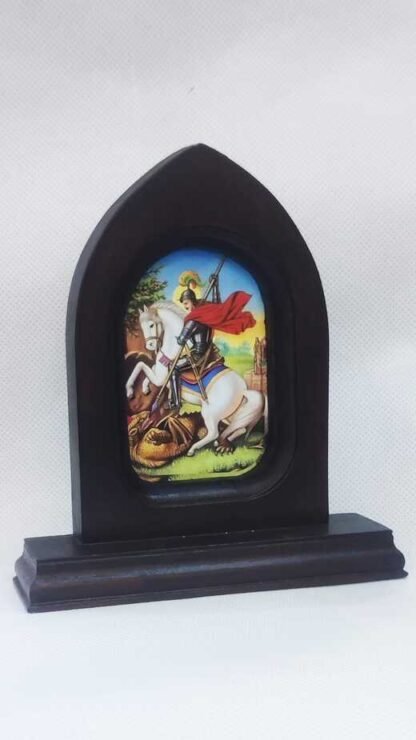 Saint George Wooden Frame - 6 Inch - Image 3