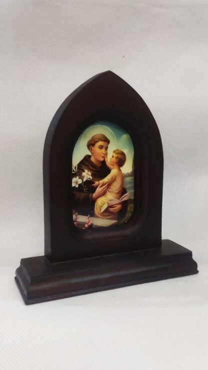 St Antony Wooden Frame - 6 Inch - Image 4