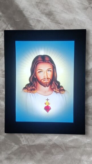 Sacred Heart LED Photo Frame - 13x10 Inch