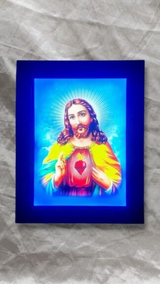 Sacred Heart LED Photo Frame - 13x10 Inch