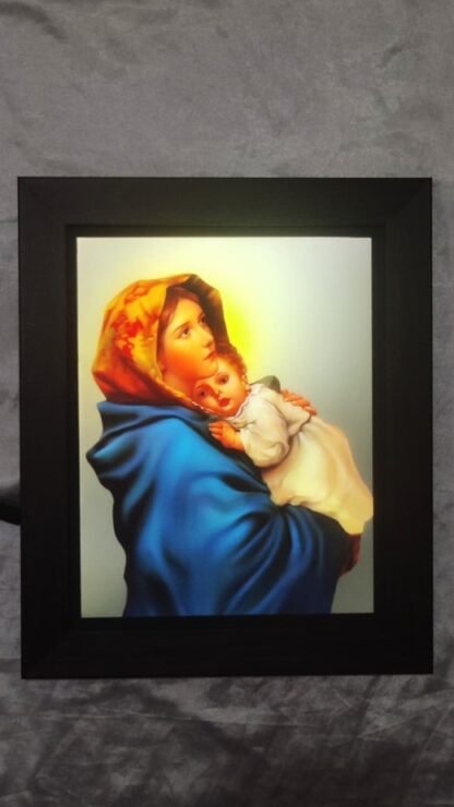 Mother Mary Led Photo Frame - 12*10 Inch - Image 2