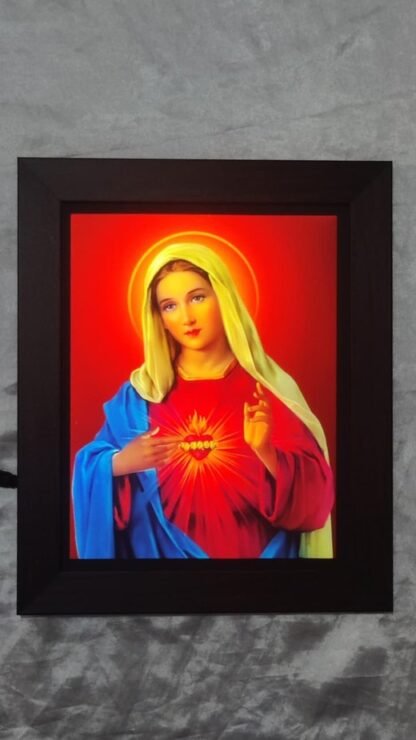 Mother Mary Led Photo Frame - 12*10 Inch - Image 3