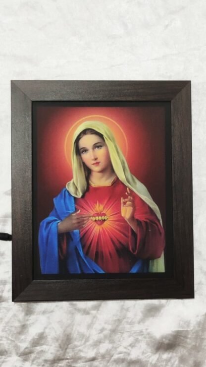 Mother Mary Led Photo Frame - 12*10 Inch - Image 2