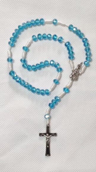 Blue Tyre Crystal - 8 mm
